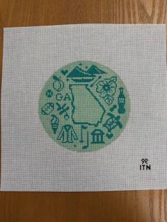 Georgia Icons by Ivy Thread Needlepoint (thumbnail)