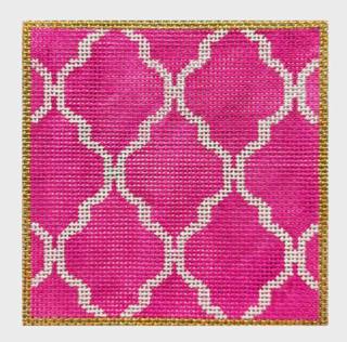 KC-KAI10-18 Pink Peony Trellis by Kelly Clark (thumbnail)