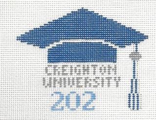 Graduation Cap - Creighton by Lauren Bloch Designs (thumbnail)