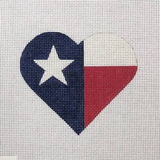 Pepperberry HT30 Texas Flag Heart by Pepperberry Designs (thumbnail)