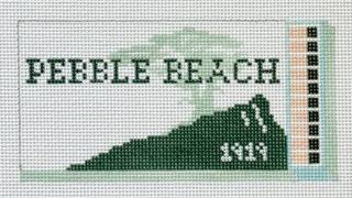 Pebble Beach Matchbook by Spruce Street Studio (thumbnail)