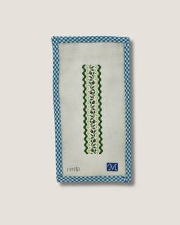 Scalloped Buds Fob Canvas by Maura Nolan Designs (thumbnail)