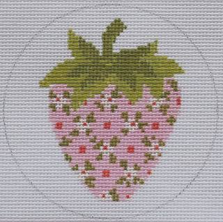 Strawberry - Pink with White Flowers by PLD Designs (thumbnail)