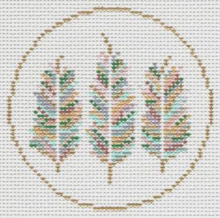 Feathers Round by The Plum Stitchery (thumbnail)