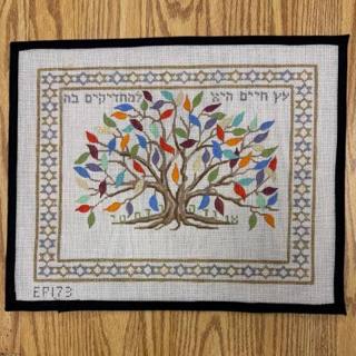 Tree Of Life For Those Who Grasp It Tallis by Liz Goodrick-Dillon (Tapestry Tent, via Susan Roberts) (thumbnail)