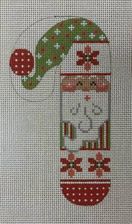 santa poinsettia candy cane by Danji Designs (thumbnail)