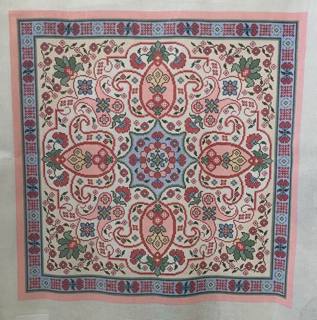 Pastel Persian Rug Pillow by CanvasWorks Traditions (thumbnail)