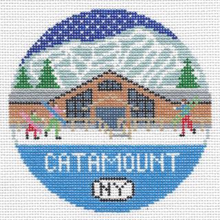 Catamount, NY Round - Trunk Show by Doolittle Stitchery (thumbnail)