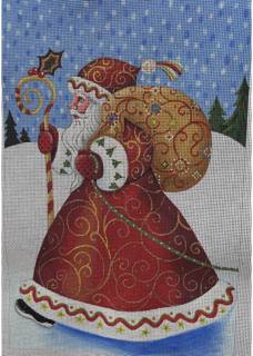 Bringing in the Joy by Oasis Needlepoint (thumbnail)