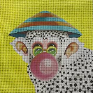 Monkey With Bubble Gum by Colors of Praise Art Studio (thumbnail)
