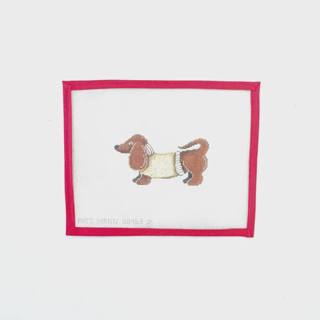 Dachshund in Sweater by Patti Mann (thumbnail)