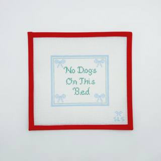 No Dogs, bed by SLS Needlepoint (thumbnail)