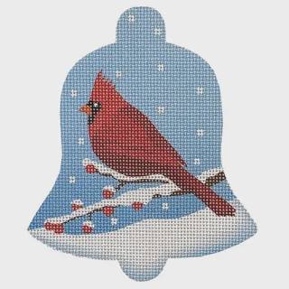 Cardinal Snow Bell, Male by Pepperberry Designs (thumbnail)