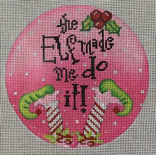 The Elf Made Me Do It - Pink by Funda Scully (thumbnail)