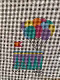 Balloon Cart by Olivia Grace Needlepoint (thumbnail)