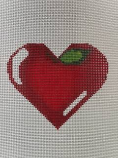 Apple Heart by Blueberry Point Canvas (thumbnail)