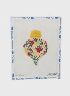 Gold Poinsettia Ornament by Initial K Studio (thumbnail)