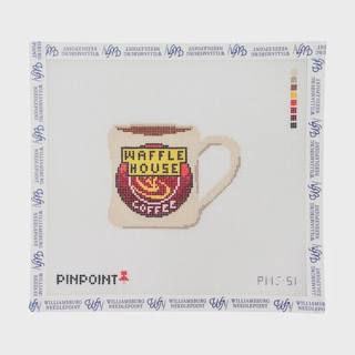 Waffle House Mug by Pinpoint Needlepoint (thumbnail)