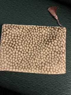 Anna clutch - griege dots by Colors of Praise Art Studio (thumbnail)
