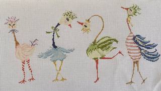 Strange Birds (13m) by The Plum Stitchery (thumbnail)