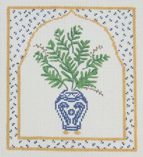 ginger jar and green plant by Griffin Designs (thumbnail)