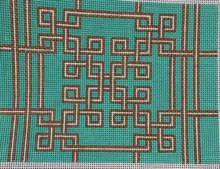 JHC-005 Turquoise, White & Bronze by The Point of It All (thumbnail)