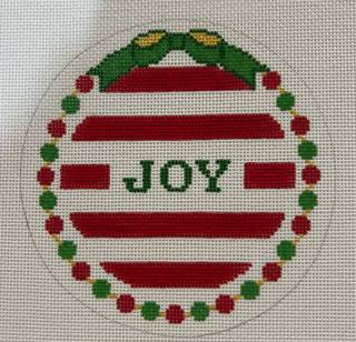 Large Christmas Round- Joy by Kangaroo Paw Designs (thumbnail)