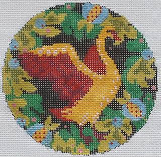12 Days of Christmas by Abigail Cecile: 7 Swans Canvas by PLD Designs (thumbnail)
