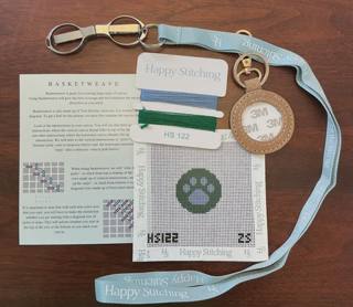 Paw & Order Key Fob Kit by Happy Stitching (thumbnail)