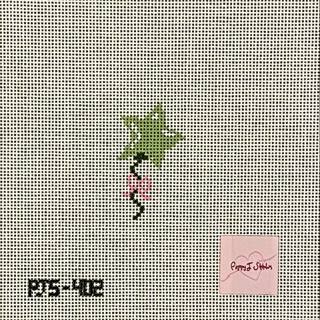 Mini Star Balloon, Green by Poppy J Stitches (thumbnail)
