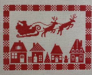 Red and White Santa Ride by Edie and Ginger (via CBK) (thumbnail)
