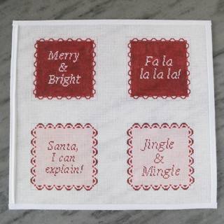 Christmas Cocktail Napkins by Eva Howard Designs (thumbnail)