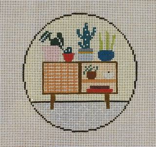 mid century interior by Pewter & Pine (now Hello Tess Designs) (thumbnail)
