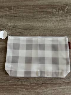 Small Mesh Bag - Gray Gingham by Canvas Works (thumbnail)