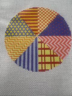 Patchwork Series - Beach Ball by Cabell Stitchery (thumbnail)