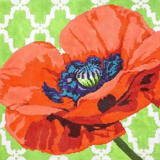 Poppy on Lime by Meredith Collection (thumbnail)