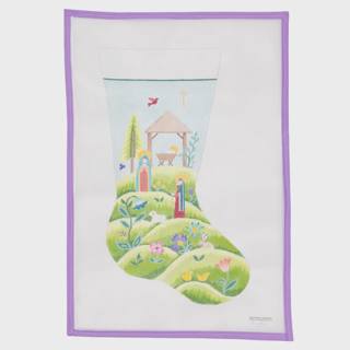 Holy Family Stocking - 18 Mesh by CBK Needlepoint (thumbnail)