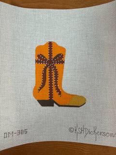 Mini Cowgirl Boot - Hermes by Kate Dickerson Needlepoint Collections (thumbnail)