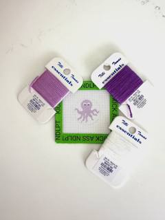 Mini Octopus Canvas (KITTED) by Tilli Tomas (thumbnail)
