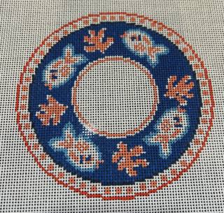 Vietri Inspired Fish Plate by Rachel Barri Designs (thumbnail)