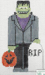 Halloween Family Frankenstein by Kathy Schenkel (thumbnail)