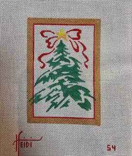 Heidi Stanley #54 Tree in Gold Frame by Heidi Stanley Designs (thumbnail)