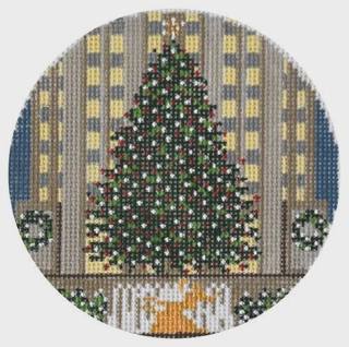 Rockefeller Center Tree by Needle Crossings (thumbnail)