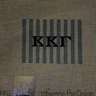 Stripe luggage tag insert-Kappa Kappa Gamma 1901-KKG by Kangaroo Paw Designs (thumbnail)