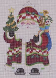 santa ornament with bag of toys by Strictly Christmas (thumbnail)