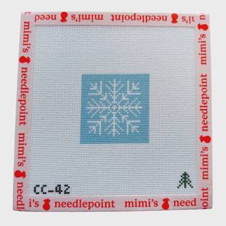 Snowflake by Evergreen Needlepoint (thumbnail)