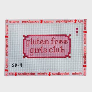 Pink Gluten Free Girls Club by Solo Daughter Stitchery (thumbnail)