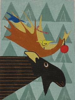 Moose w/Birds by Maggie & Company (thumbnail)