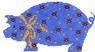 BLUE PIG by Cooper Oaks Designs (thumbnail)