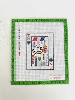 TN Playing Card Canvas by Threaded and Tipsy Designs (thumbnail)